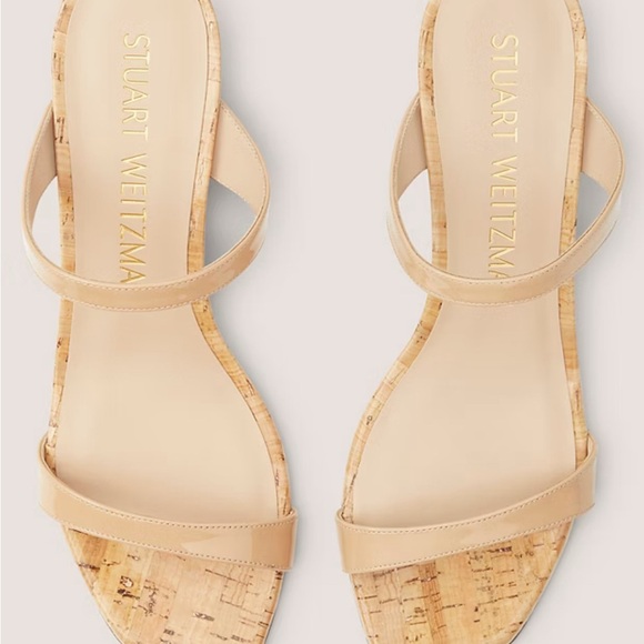 Stuart Weitzman Tan Wedges - Picture 2 of 8